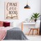 Stupell Industries Peace Love Books Canvas, design by Kim Allen